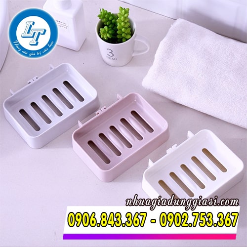 Kệ để xà phòng treo tường nhiều màu