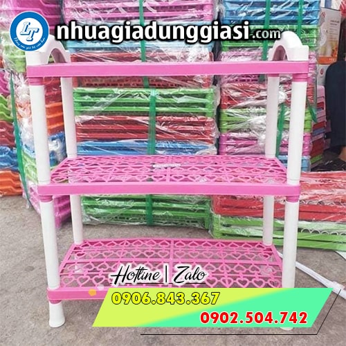Kệ dép nhựa nhỏ gọn Kệ dép nhựa nhỏ gọn