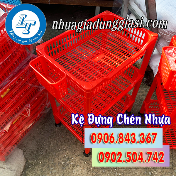 Kệ đựng chén nhựa giá rẻ