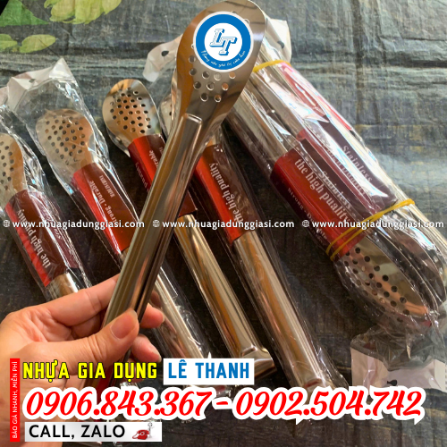 Kẹp gắp inox gọn nhẹ Kẹp gắp inox gọn nhẹ