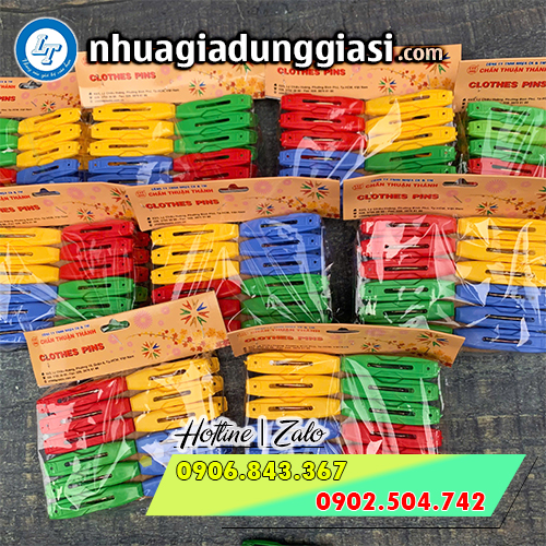 Kẹp nhựa phơi đồ đủ màu giá sỉ tốt Kẹp nhựa phơi đồ đủ màu giá sỉ tốt
