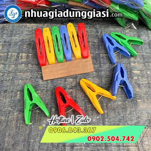 Kẹp nhựa phơi đồ đủ màu Kẹp nhựa phơi đồ đủ màu
