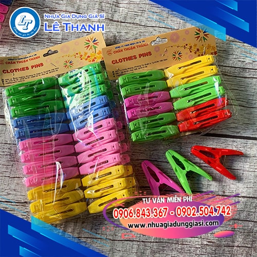 Kẹp phơi quần áo nhiều màu Kẹp phơi quần áo nhiều màu
