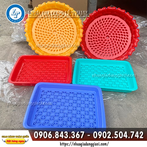 Khay úp ly cốc nhựa đủ màu giá rẻ tiện dụng Khay úp ly cốc nhựa đủ màu giá rẻ tiện dụng