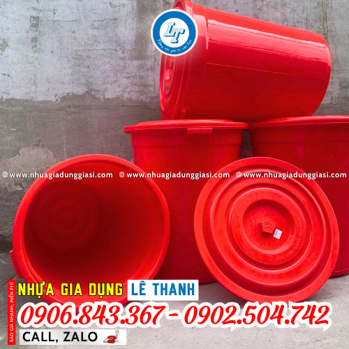 Lấy sỉ thùng nhựa tròn 220l giá rẻ Lấy sỉ thùng nhựa tròn 220l giá rẻ