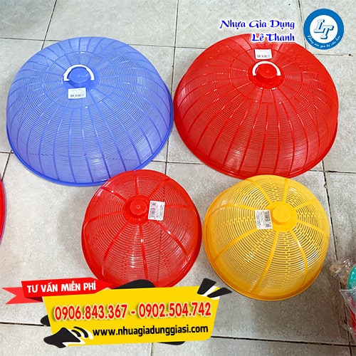 Lồng bàn nhựa nhiều kích cỡ