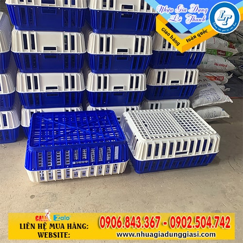 Lồng nhựa bắt gà có nắp đậy Lồng nhựa bắt gà có nắp đậy