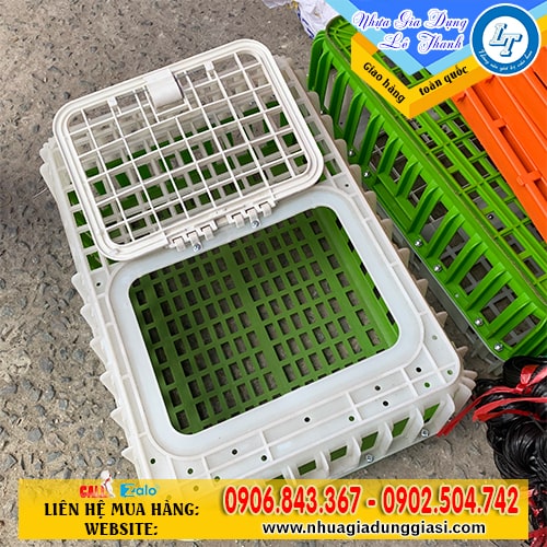 Lồng nhựa bắt gà rộng rãi Lồng nhựa bắt gà rộng rãi