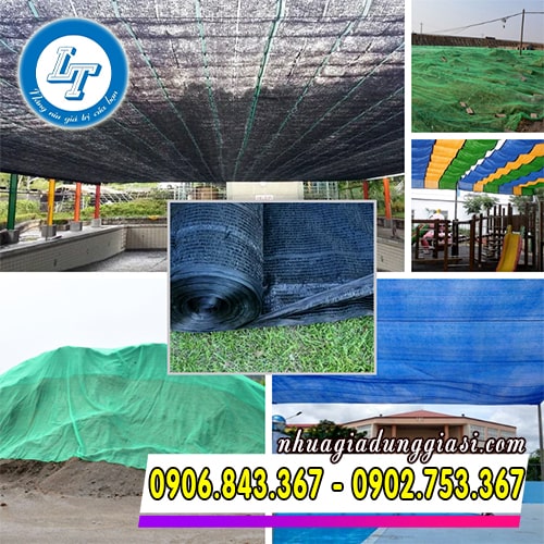 Lưới che nắng dệt kim được sử dụng trong nhiều không gian