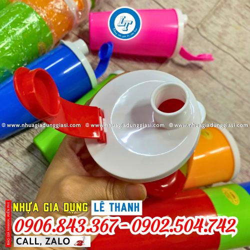 Ly nhựa 500ml nắp bật tiện lợi Ly nhựa 500ml nắp bật tiện lợi
