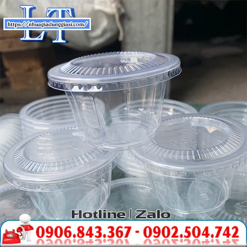 Ly nhựa đựng rau câu an toàn Ly nhựa đựng rau câu an toàn