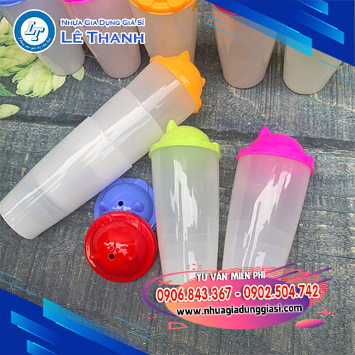 Ly nhựa nắp gấu độ bền cao Ly nhựa nắp gấu độ bền cao