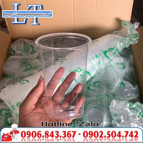 Ly nhựa PP 500ml đáy bằng Ly nhựa PP 500ml đáy bằng