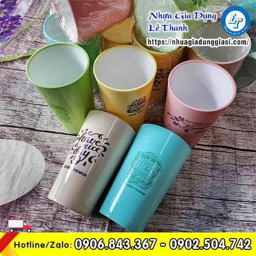 Ly nhựa uống nước 2 lớp chịu nhiệt Ly nhựa uống nước 2 lớp chịu nhiệt