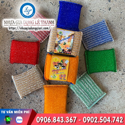 Miếng rửa chén kim tuyến đa dụng Miếng rửa chén kim tuyến đa dụng