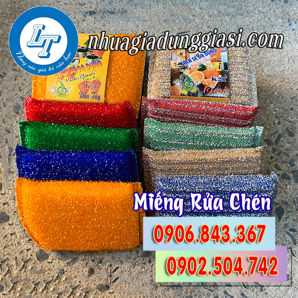 Miếng rửa chén kim tuyến giá rẻ