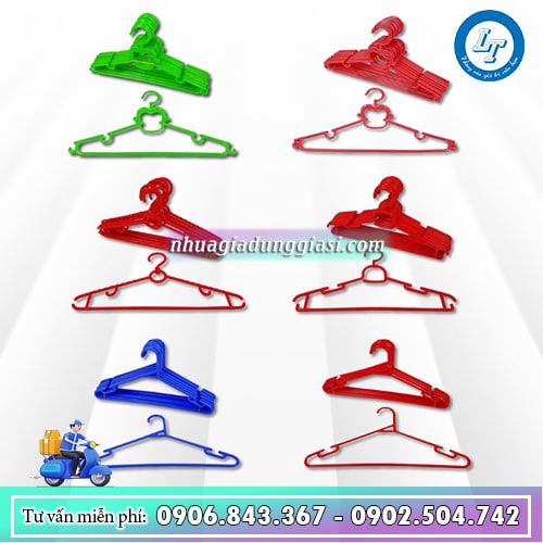 Móc nhựa treo quần áo đủ size đủ màu Móc nhựa treo quần áo đủ size đủ màu