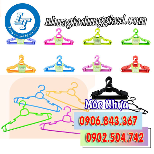 Móc nhựa treo quần áo
