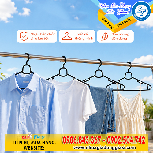 Móc treo quần áo độ bền cao Móc treo quần áo độ bền cao
