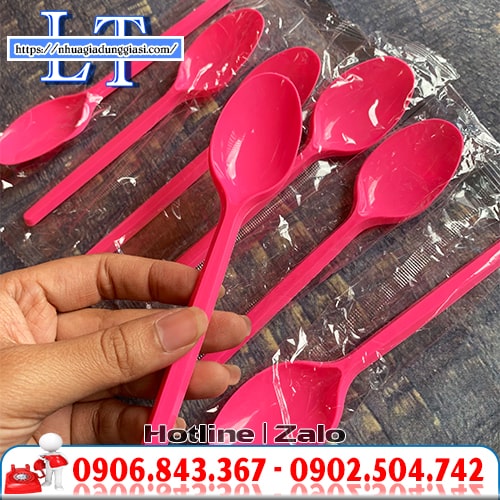 Muỗng nhựa trà sữa cao cấp Muỗng nhựa trà sữa cao cấp