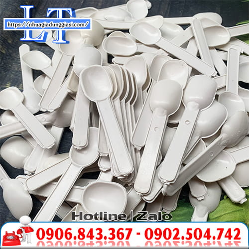 Muỗng sữa chua nhựa PP Muỗng sữa chua nhựa PP