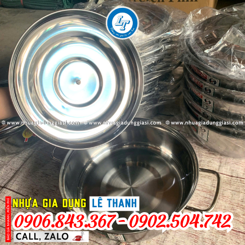 Nồi lẩu inox gọn nhẹ Nồi lẩu inox gọn nhẹ