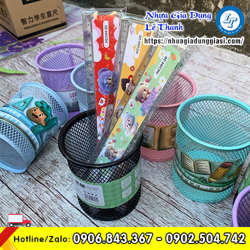 Ống đựng bút lưới sắt Ống đựng bút lưới sắt