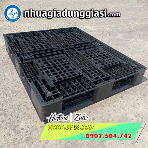 Pallet nhựa 2 mặt tải trọng lớn Pallet nhựa 2 mặt tải trọng lớn