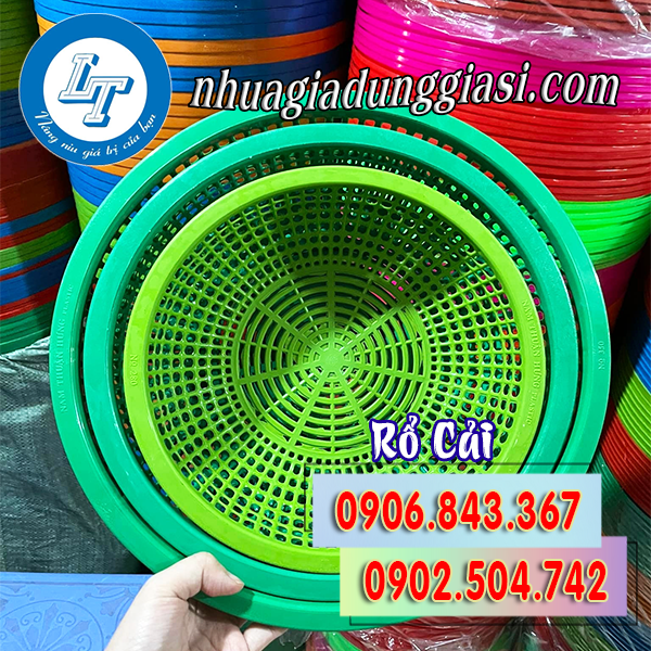 Rổ cải nhiều kích thước