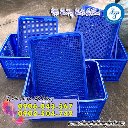 Rổ nhựa công nghiệp đa dạng nhiều kích thước giá tốt Rổ nhựa công nghiệp đa dạng nhiều kích thước giá tốt