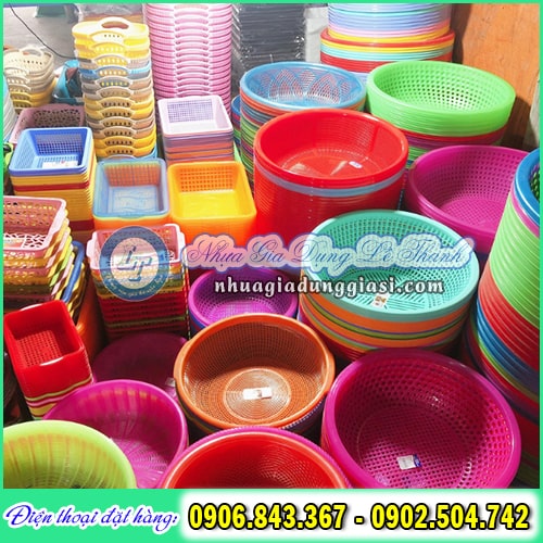 Rổ nhựa đa dạng mẫu mã giá sỉ tốt Rổ nhựa đa dạng mẫu mã giá sỉ tốt