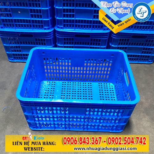 Rổ nhựa đựng hàng bền bỉ chịu lực Rổ nhựa đựng hàng bền bỉ chịu lực