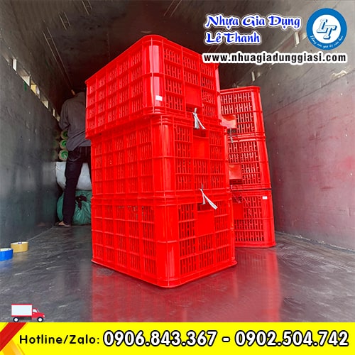 Rổ nhựa đựng hàng bền bỉ