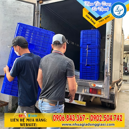 Rổ nhựa đựng hàng giao nhanh đúng hẹn