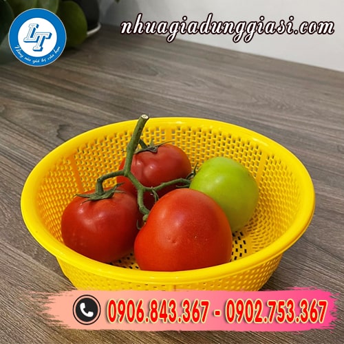 Rổ nhựa đựng trái cây hoa quả Rổ nhựa đựng trái cây hoa quả