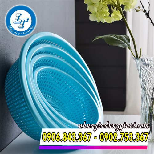 Rổ nhựa tròn đa dạng kích thước Rổ nhựa tròn đa dạng kích thước