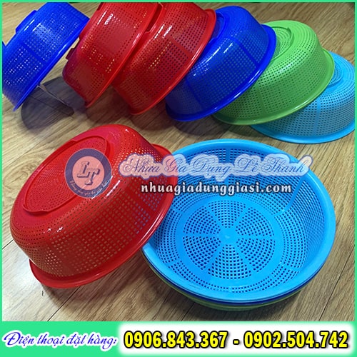 Rổ nhựa tròn dẻo dai Rổ nhựa tròn dẻo dai