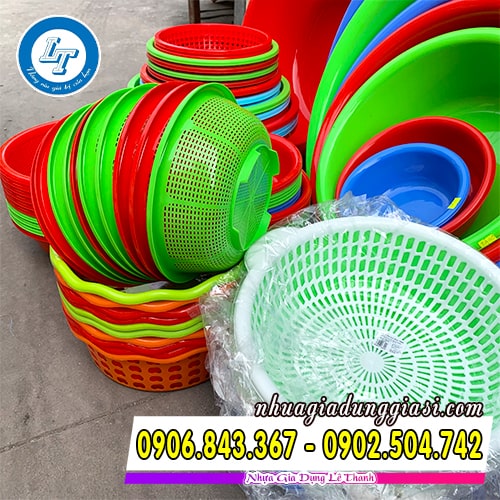 Rổ nhựa tròn giá rẻ Rổ nhựa tròn giá rẻ