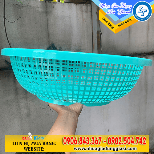 Rổ nhựa tròn size lớn nhẹ bền Rổ nhựa tròn size lớn nhẹ bền