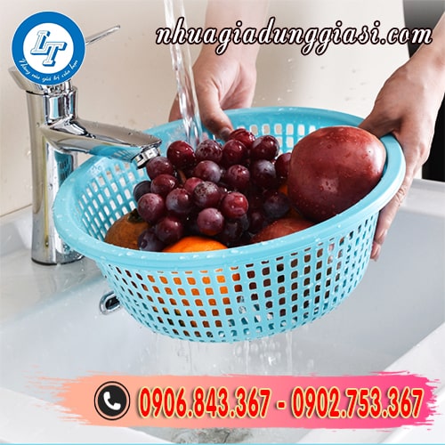 Rổ tròn đựng trái cây Rổ tròn đựng trái cây