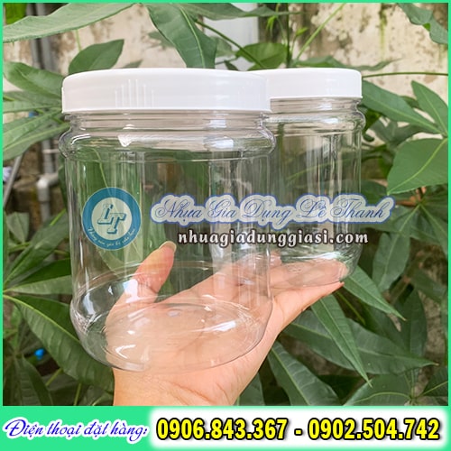 Sỉ số lượng hũ nhựa tròn nắp trắng rẻ gốc xưởng Sỉ số lượng hũ nhựa tròn nắp trắng rẻ gốc xưởng