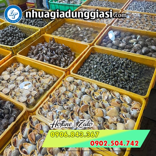 Sóng nhựa bít đựng thủy hải sản Sóng nhựa bít đựng thủy hải sản