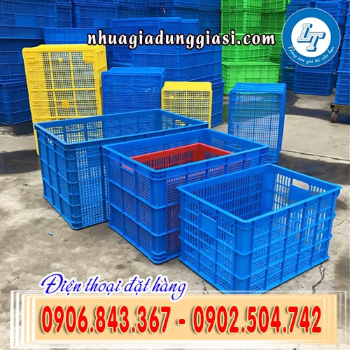 Sóng nhựa đựng nông sản nhiều kích cỡ giá rẻ Sóng nhựa đựng nông sản nhiều kích cỡ giá rẻ
