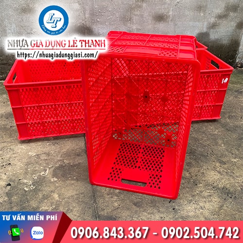 Sóng nhựa hở có bánh xe độ bền cao chịu lực tốt Sóng nhựa hở có bánh xe độ bền cao chịu lực tốt