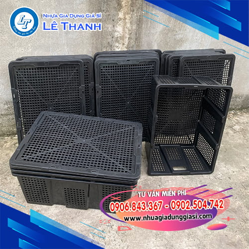 Sóng nhựa hở dày dặn Sóng nhựa hở có nắp