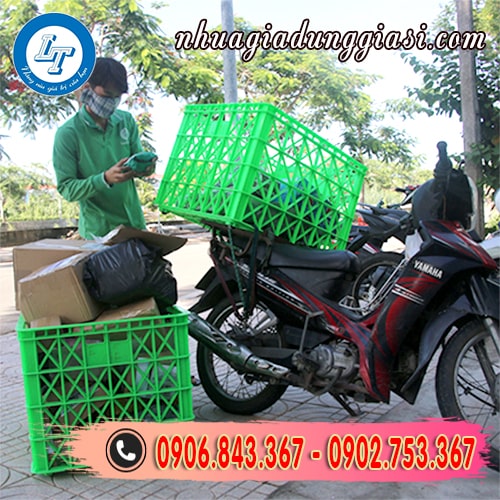 Sọt nhựa chở hàng cao cấp chịu lực chuyên dụng của shipper