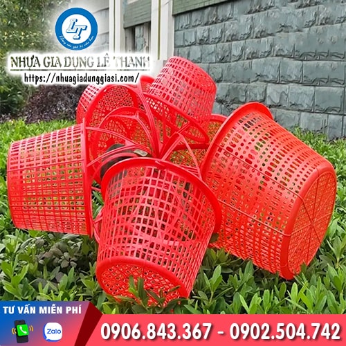 Sọt nhựa có quai đủ kích cỡ