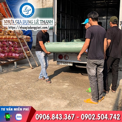 Sọt nhựa có quai giá sỉ giao nhanh TPHCM