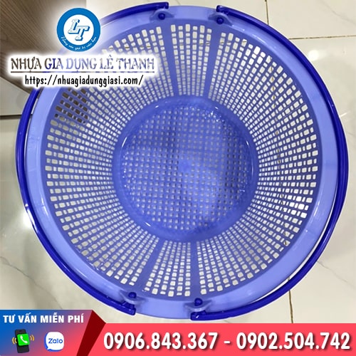 Sọt nhựa có quai lòng sâu đáy rộng