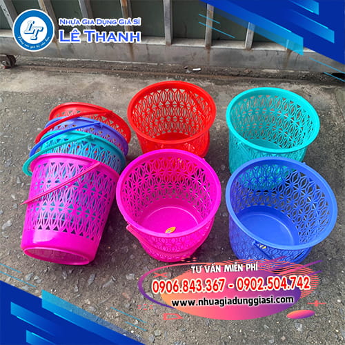 Sọt nhựa có quai xách dẻo dai Sọt nhựa có quai xách dẻo dai